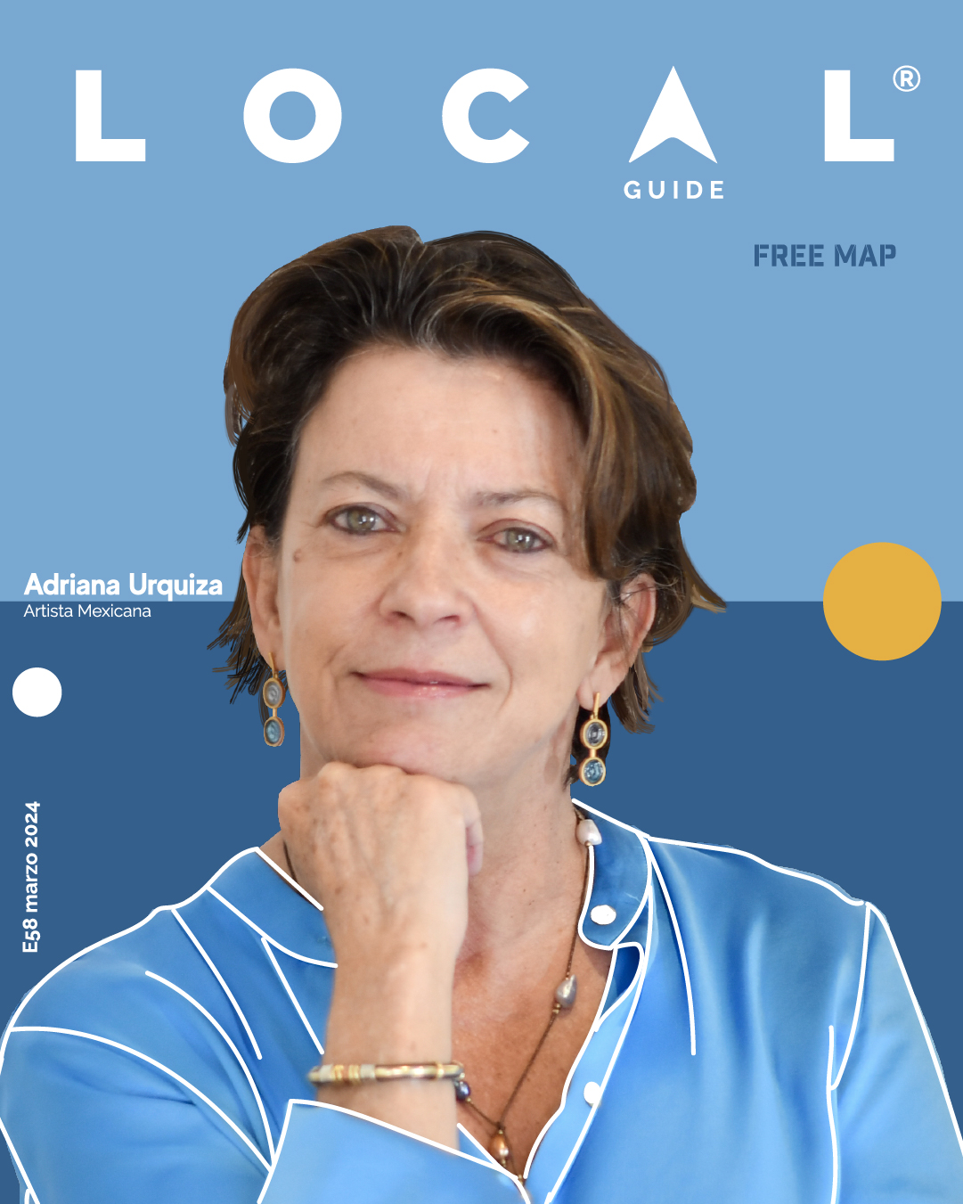 EN PORTADA con las Evolucionadas Pinturas de ADRIANA URQUIZA