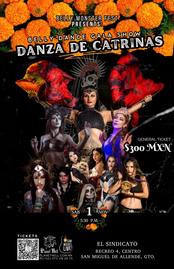 DANZA DE CATRINAS | BELLY DANCE SHOW